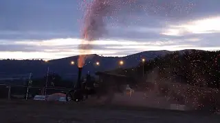 Traction Engine evening action at Welland Steam Rally 2025 | Friday 25th July