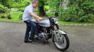Norton 650SS Cold Start Up