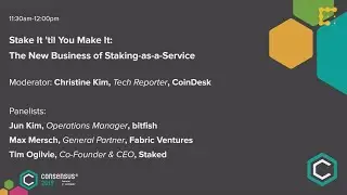 Stake It Till You Make It - The New Business of Staking-as-a-Service