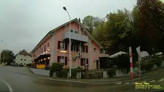 CH: Gemeinde Oensingen. Kanton Solothurn. Ortsdurchfahrt. Oktober 2019