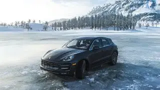 АСМР PORSCHE MACAN НА ЛЬДУ FORZA HORIZON 4 l ASMR ПОРШ МАКАН
