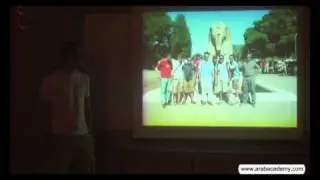 Arabic Language Students presenting their study abroad experience in Cairo, Egypt
