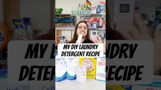 My DIY Laundry Detergent Recipe