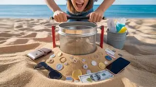 Beach Cleanup Finds Gold, Jewelry, Lost Coins & Money!