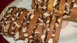 Быстрый рулет к чаю &laquo;Шоколадная халва с арахисом&raquo;🇺🇸Quick roll for tea Chocolate halva with peanuts