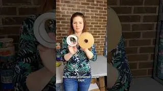 Why water-activated tape is not PSA tape. #tipsandtricks #howto #papertape #ecofriendly #tips