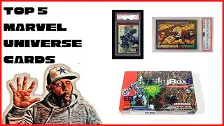 Top 5 Cards - 1993 Marvel Universe Cards - What Are They Worth? $$$