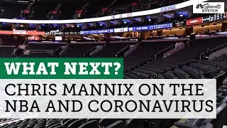 What's next for the NBA amid Coronavirus? | Chris Mannix exclusive interview | NBC Sports Boston