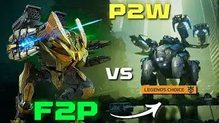 What Happens If You Run REAL F2p In Champion League Now... F2p vs P2W Meta | War Robots