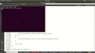 10  Detecting if Two Integers Have Opposite Signs: using c