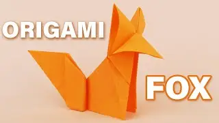 How to Make an Origami Fox Step by Step🦊