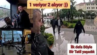 Antalya Swandor Hotel Topkapı Palace /  Spor Yaptık Bayiler ile Tanıştık / Havuza girdik