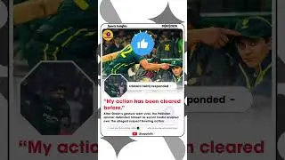 Usman Tariq 🗣 | Green's remark | #शॉर्ट्स #cricket #zappinfo #shortsfeed #trending