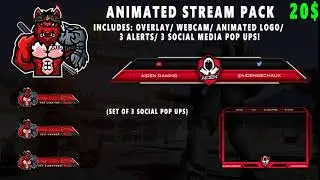 Animated Stream Pack Preview