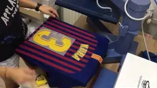 FC Barcelona home jersey 2018/2019 with official custom print