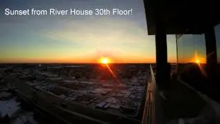 River House Sunset - January 2014