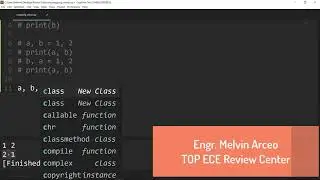 Python: Swapping Values