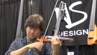 NS Design - NAMM 2014 Gary Kuo - NS Violin