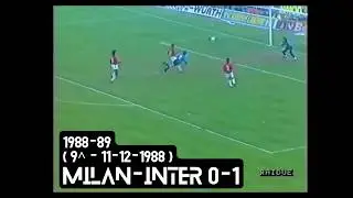 1988-89 (9^ - 11-12-1988) Milan-INTER 0-1 [Serena] Servizio DomenicaSprint Rai2