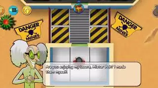 Robbery Bob: CHAPTER 3 - SECRET LABS Level 3 , 100% iOS/Android Walkthrough