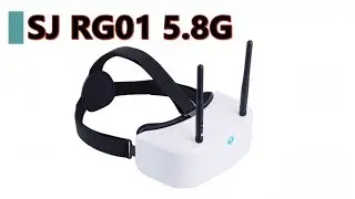 SJ RG01 5 8G 48CH Dual Displays Diversity FPV Video Goggles