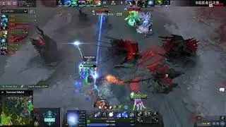 DOTA2 ESL One Genting Newbeei vs Liquid G01：teamfight moments 03