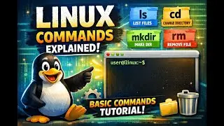 Explaining a basic command in Linux (khmer).