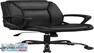 Home Office Chair Ergonomic Desk Chair PU Leather Task Chair Executive Rolling Review