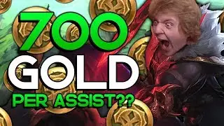 *INSANE* Pyke buffs! 200% AD scaling on ult AND 700 gold PER ASSIST??