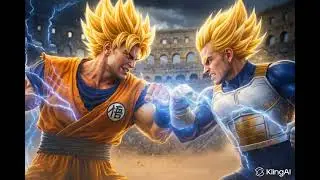 Continua la Batalla entre Goku y Vegueta en el Coliseo de Roma