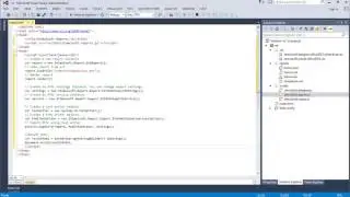 JavaScript Reporting Tool: Export to HTML from Visual Studio  - [Shot on version 2015.2]