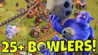 NEW MASS BOWLER STRATEGY = OP ATTACK!! Clash of Clans TH11
