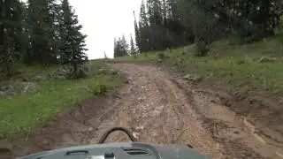 Overland Expedition on Grand Mesa Colorado. Jeep Wrangler JK OX lockers.
