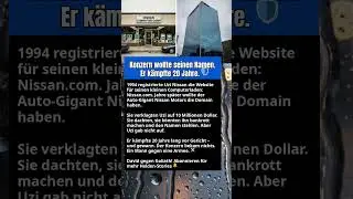 Konzern wollte seinen Namen. Er k&auml;mpfte 20 Jahre. 🛡️