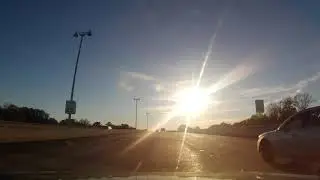 Driving across The Biloxi Bay Bridge - between Ocean Springs and Biloxi, Mississippi