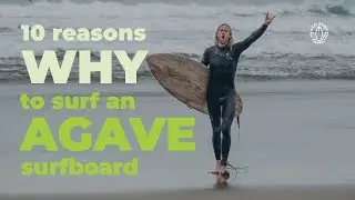 10 reasons why to surf an Agave surfboard - no foam, 100% nature core