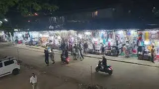 Palolem beach road goa india 