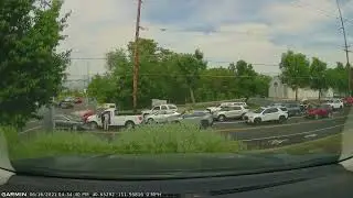 Utah driver wide right turn