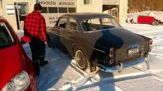 Entis&ouml;ity Volvo Amazon vm. -64 ensimm&auml;ist&auml; kertaa ajossa (2.12.2013)