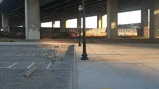 Union Pacific 5510 West Meets Amtrak #522 @ Sacramento CA 10/11/2019