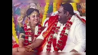 Actress Mahalakshmi Producer Ravindran marriage photos @simplymine5197