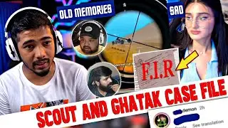 Scout And Ghatak File FIR Payal Abuse Matter | Ghatak Bhai Reply on Payal Abuse Matter | Payal Sad