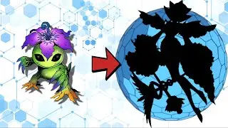 ALRAUMON SHINKA! LOTUSMON EVOLUTION LINE!