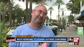 Power outage at Tropicana Field interrupts Tampa Bay Rays' game vs. Los Angeles Angels