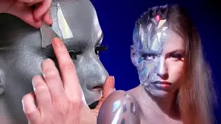 Cracked Makeup Tutorial | Shattered Mirror Glam Look!💔