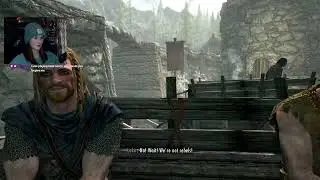 first time playing skyrim for longer than ten minutes