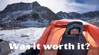 Winter Backpacking in the Sierra: We weren't prepared...