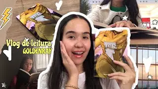 Lendo GOLDENRAY (vlog de leitura)⚡️ | Mariana Ferreira