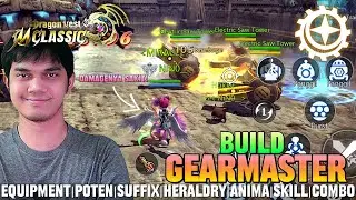 BUILD GEARMASTER Lv.50 | LENGKAP DENGAN GEAR,SKILL,ANIMA,ROTASI SKILL - DRAGON NEST M: CLASSIC