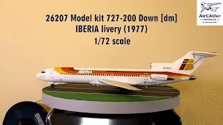 26207 Model kit Boeing 727 200 Down [dm] 3D print model